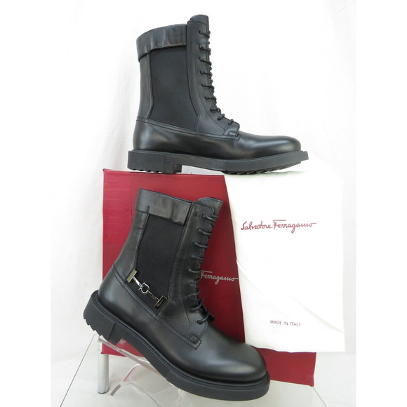 Men’s Salvatore, Ferragamo Iglesias gancio Chelsea boots size 8.5 EE Salvatore Ferragamo | Shoes | Ferragamo Iglesias Black  main image 2